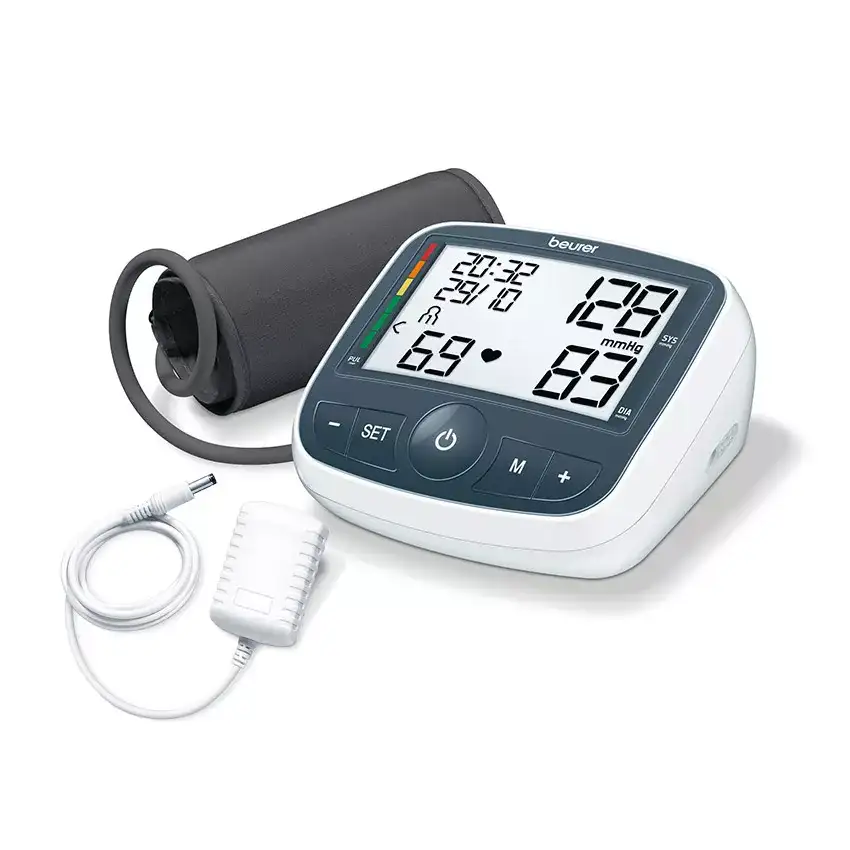 Beurer BM40 Upper Arm Automatic Blood Pressure + adapter