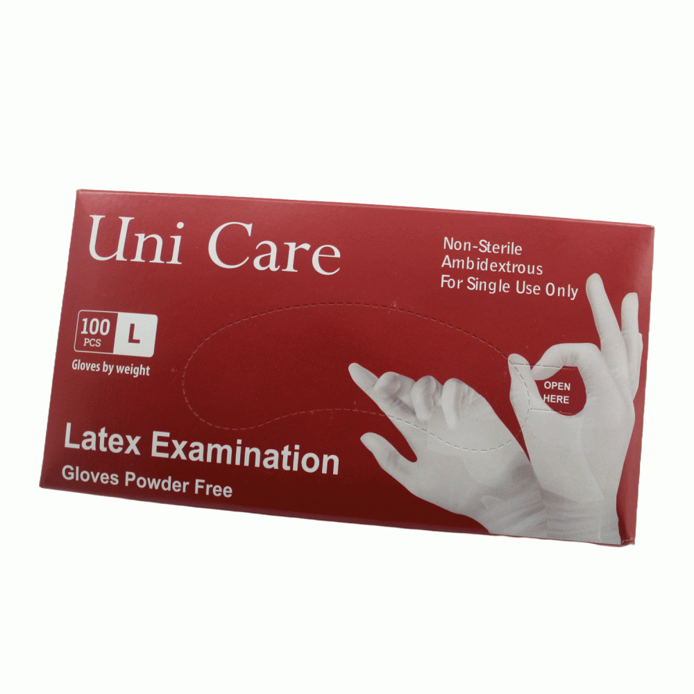 جوانتي لاتكس للفحص بدون بودرة (ماليزي) 100 قطعة