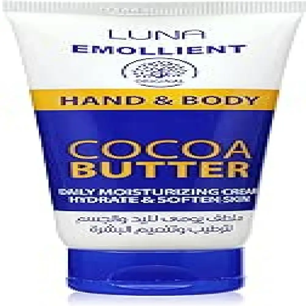 كريم ايمولينت مطري لليدين والجسم بزبدة الكاكاو، 75 جرام، - لونا