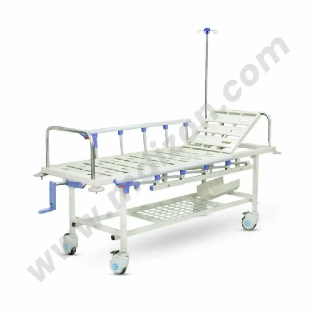 ترولي نقل مريض مجهز بحامل اسطوانة