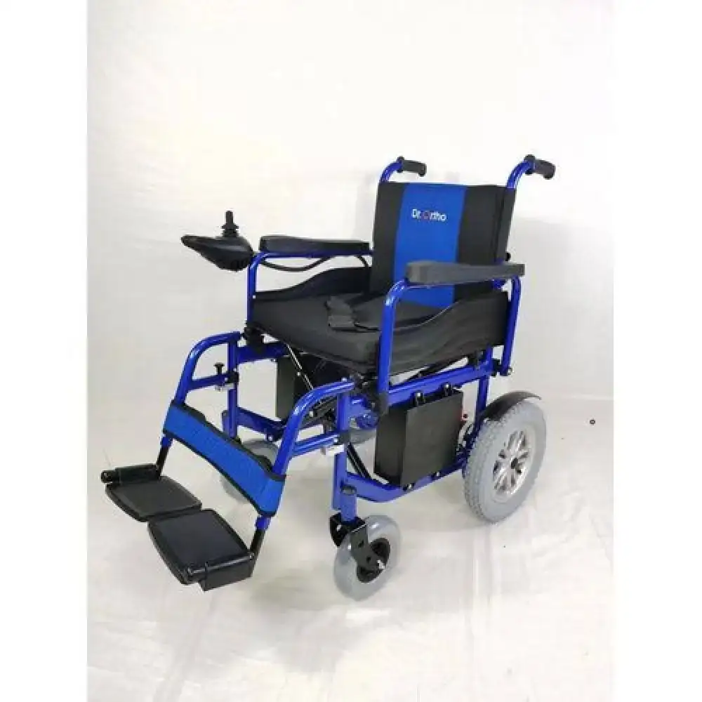 كرسي متحرك كهربائي – 2 بطارية جانبية