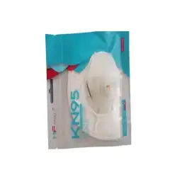 كمامة قابلة للطي مع صمام التنفس 1 قطعة