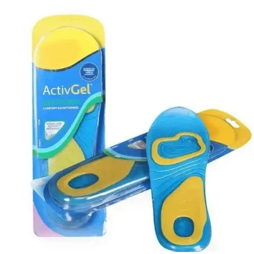 فرش حذاء طبي سليكون جيل اكتيف للسيدات