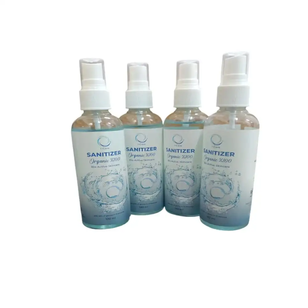 اي كير معقم اليدين سانيتيزر 100 مل بخاخ (عرض 4 عبوات)